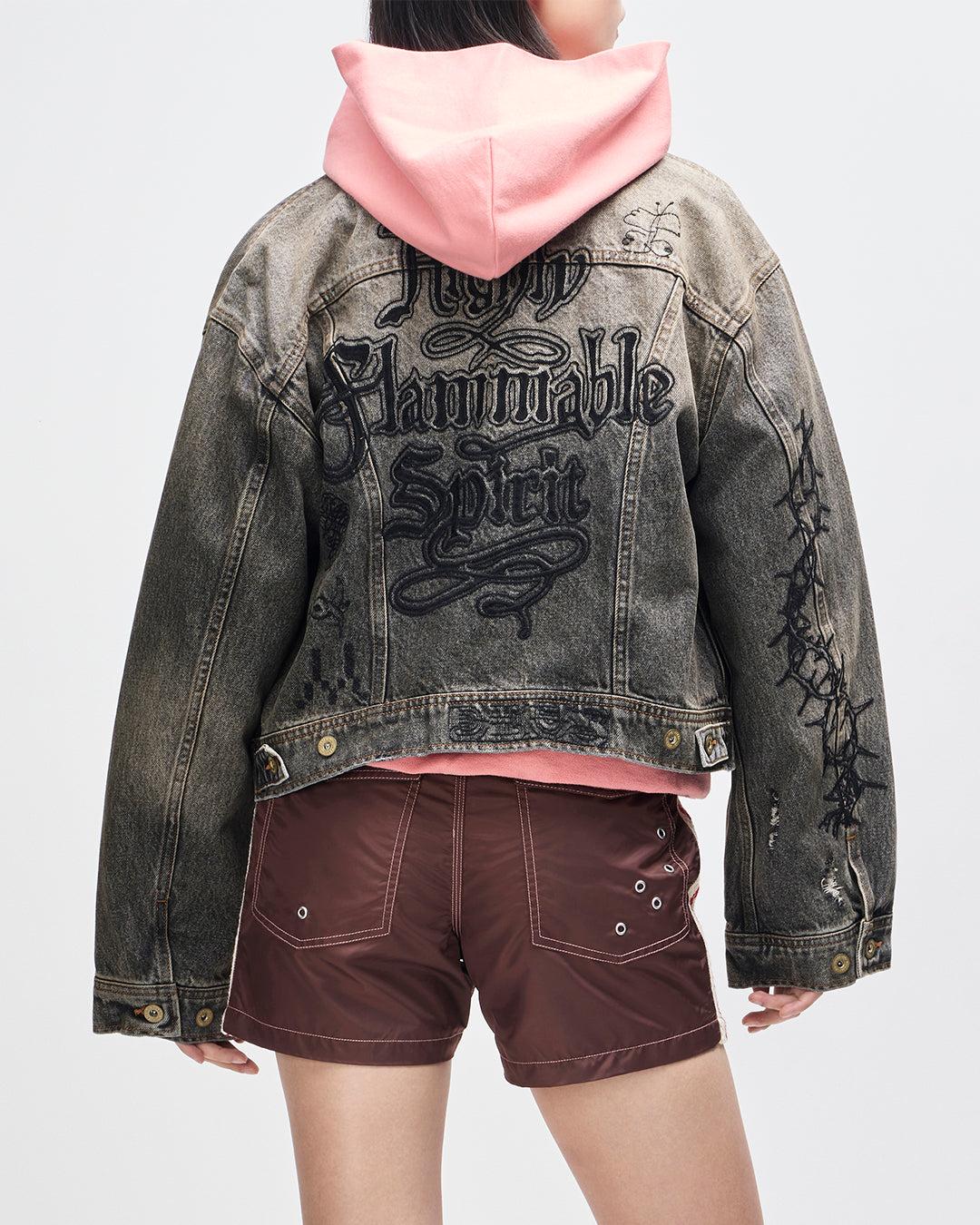 Mephistopheles Noir Jacket - Dirty Anthracite Product Image