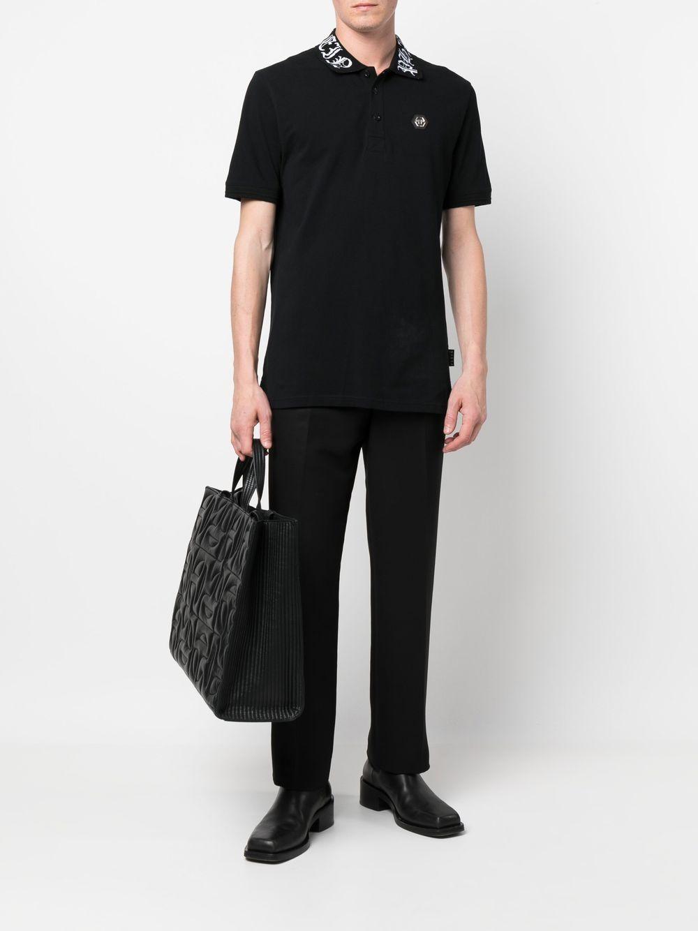 TM short-sleeve polo shirt Product Image