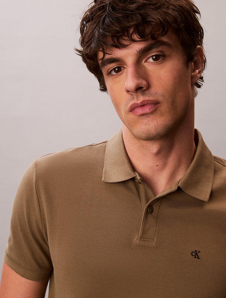 Cotton Pique Classic Polo Shirt Product Image