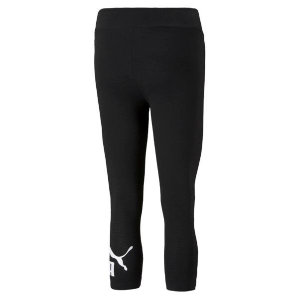 PUMA Essentials Women's 3/4 Logo Leggings Product Image