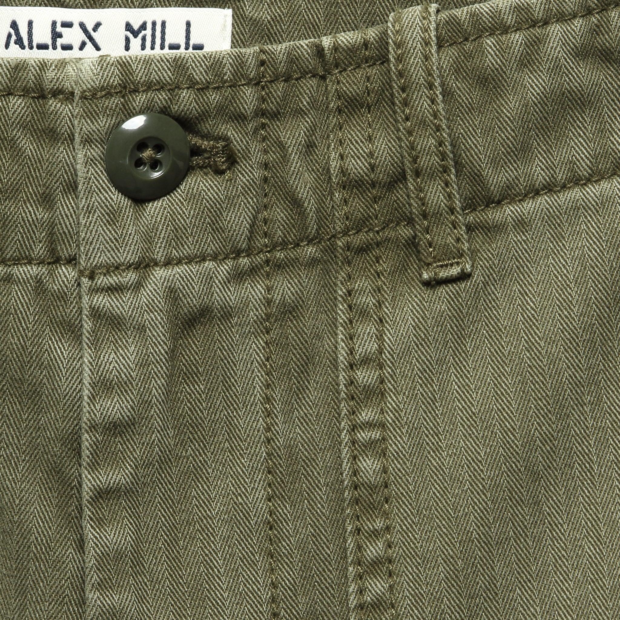 Herringbone Field Short - Field Olive Product Image