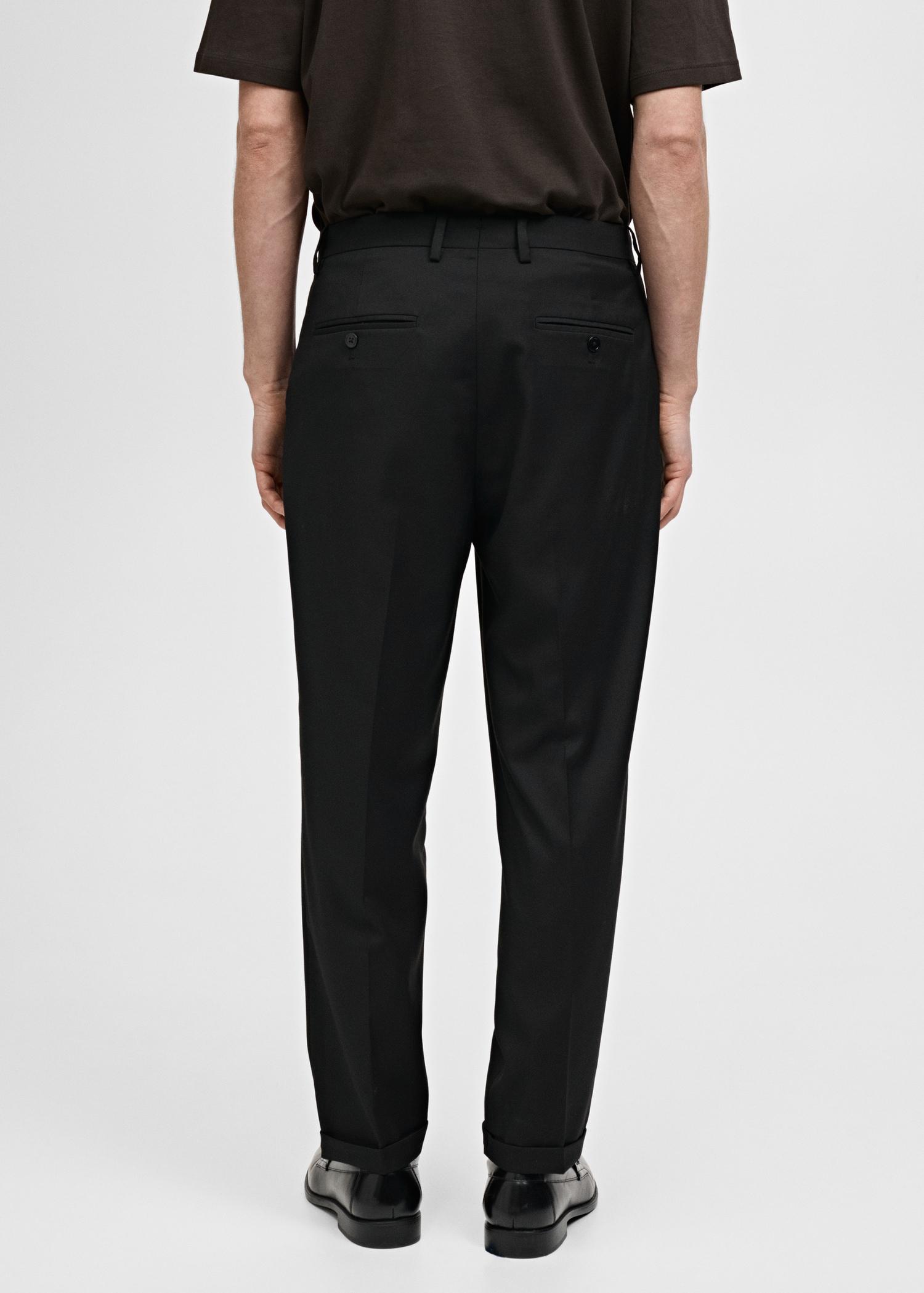 Boston regular-fit suit pants - Men | MANGO USA Product Image