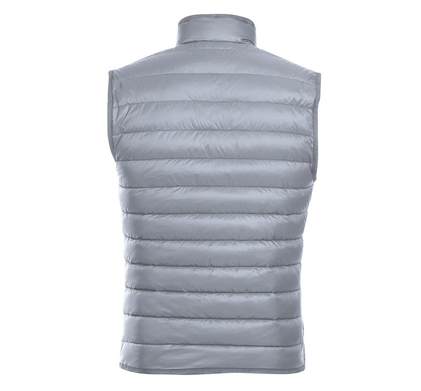 Gray Regular Classic Fit Goose Down Vest Product Image