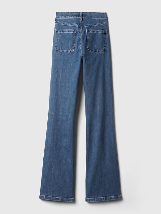 High Rise '70s Flare Jeans Product Image