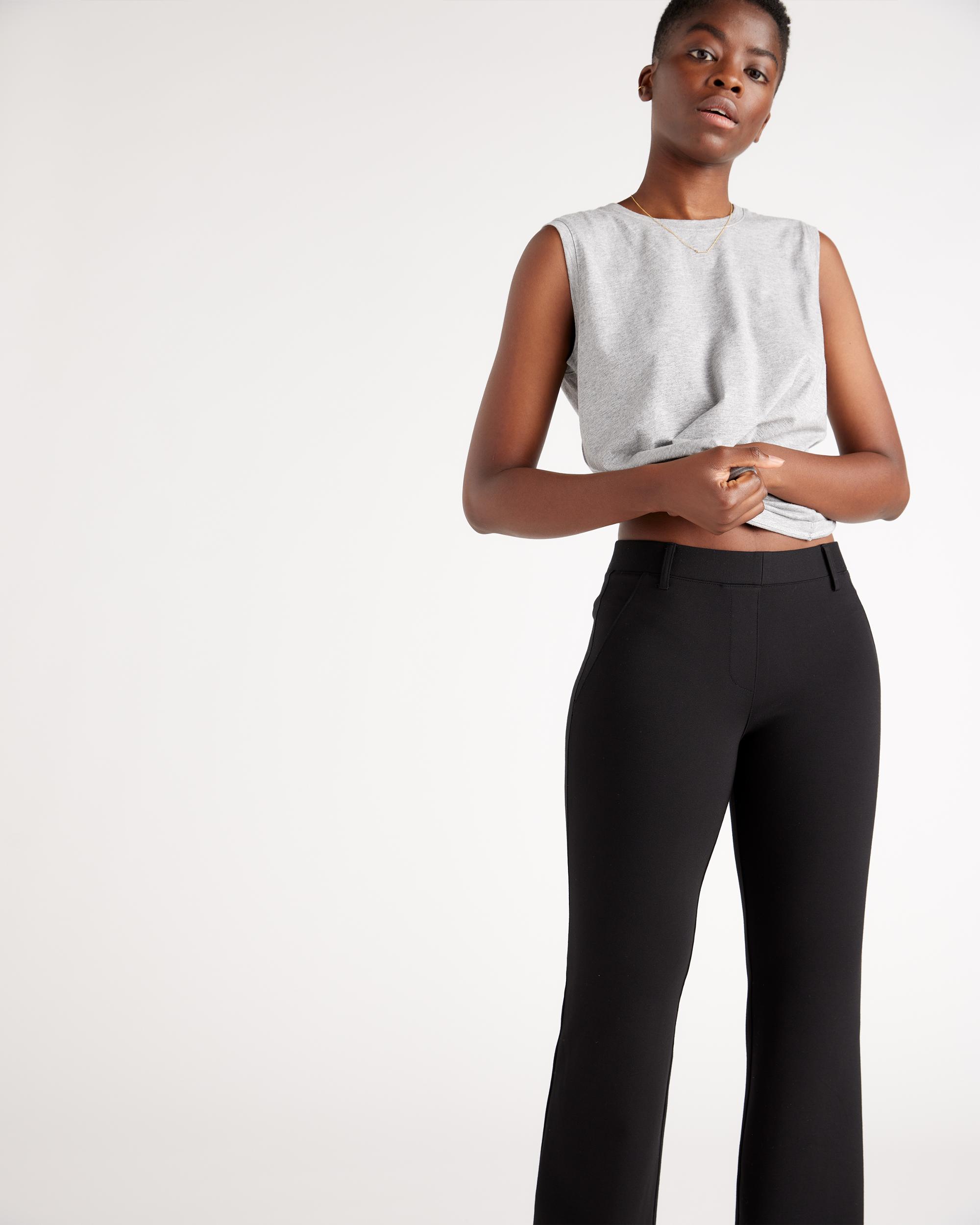 Quince | Women's Ultra-Stretch Ponte Bootcut Pants Rayon Product Image