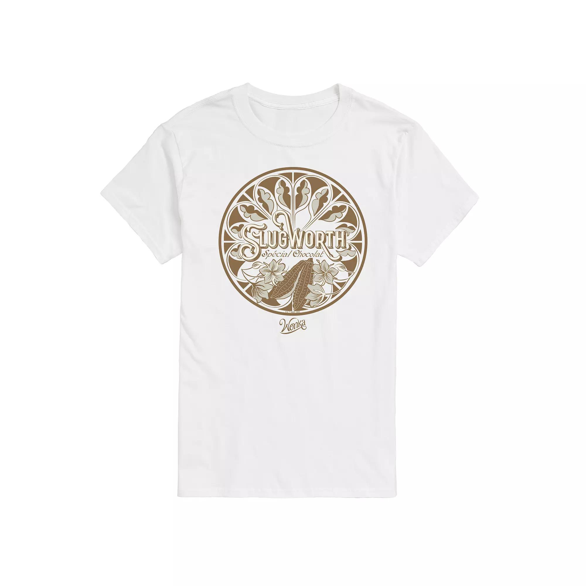 Big & Tall Wonka Shop Logo Slugworth Graphic Tee, Men's,  Product Image