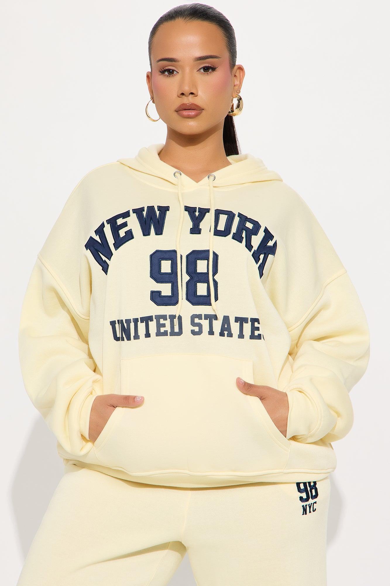 New York Or Nowhere Hoodie - Yellow Product Image