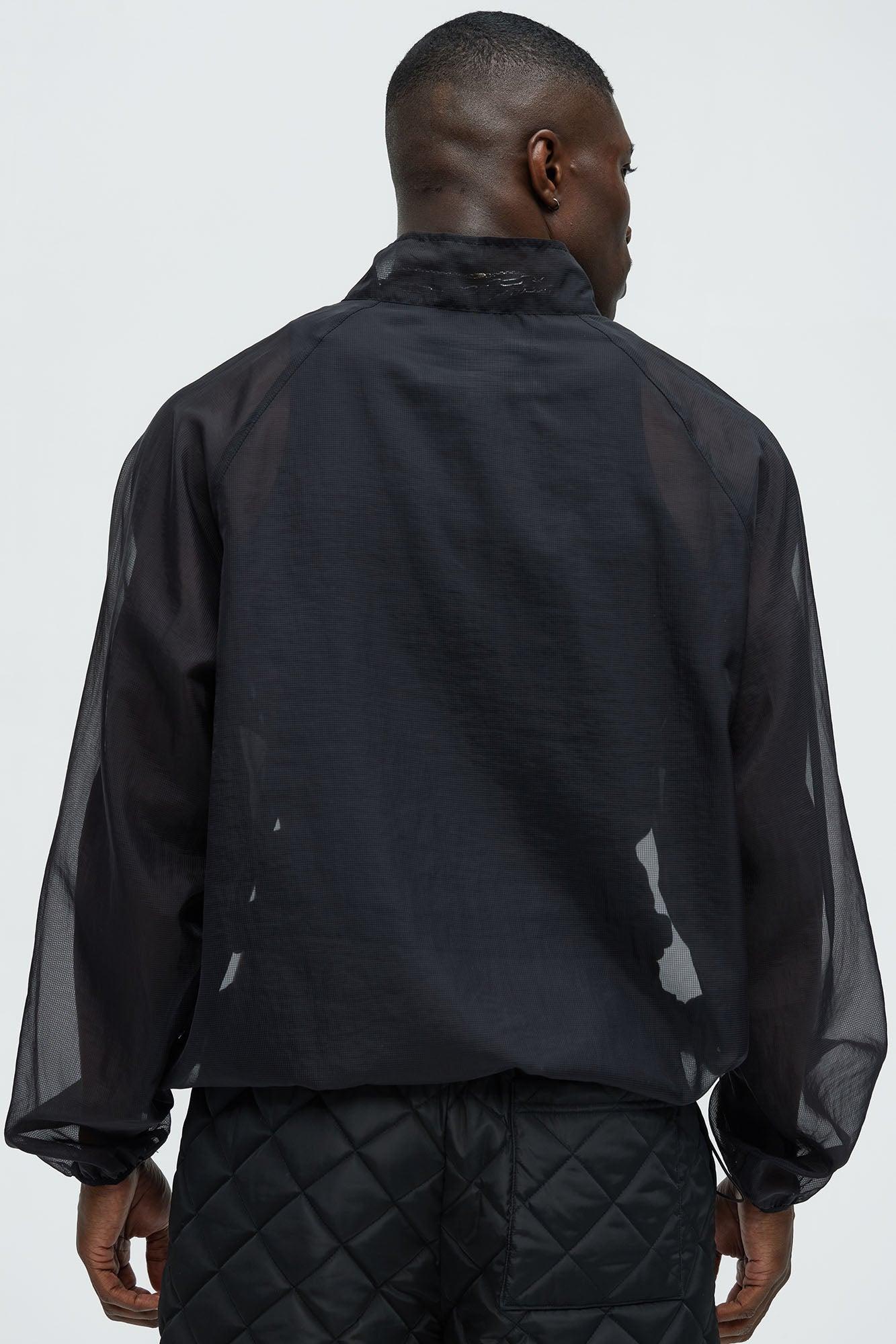 Breathable Anorak Jacket - Black Product Image