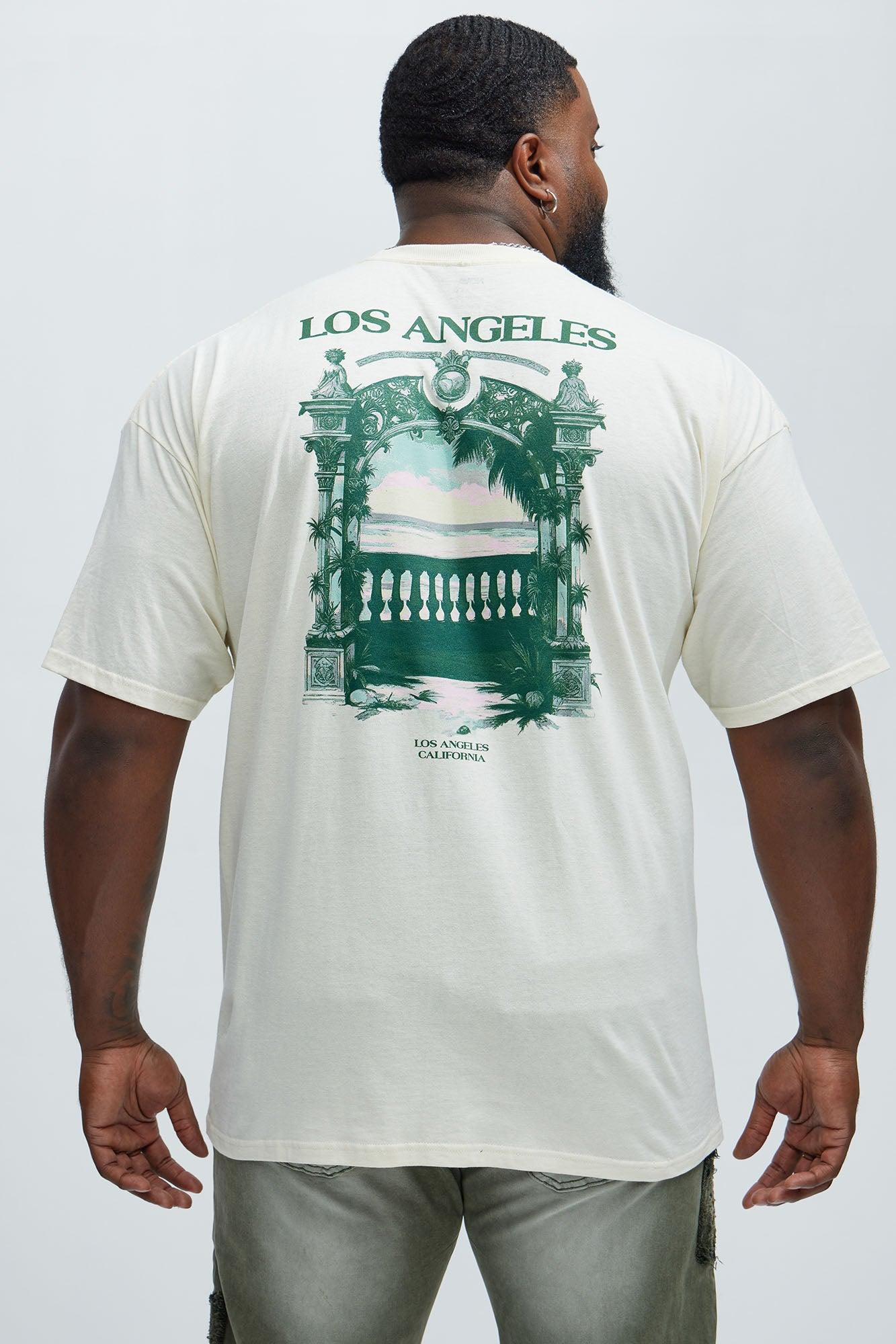 Los Angeles Sunset Short Sleeve Tee - Off White Product Image