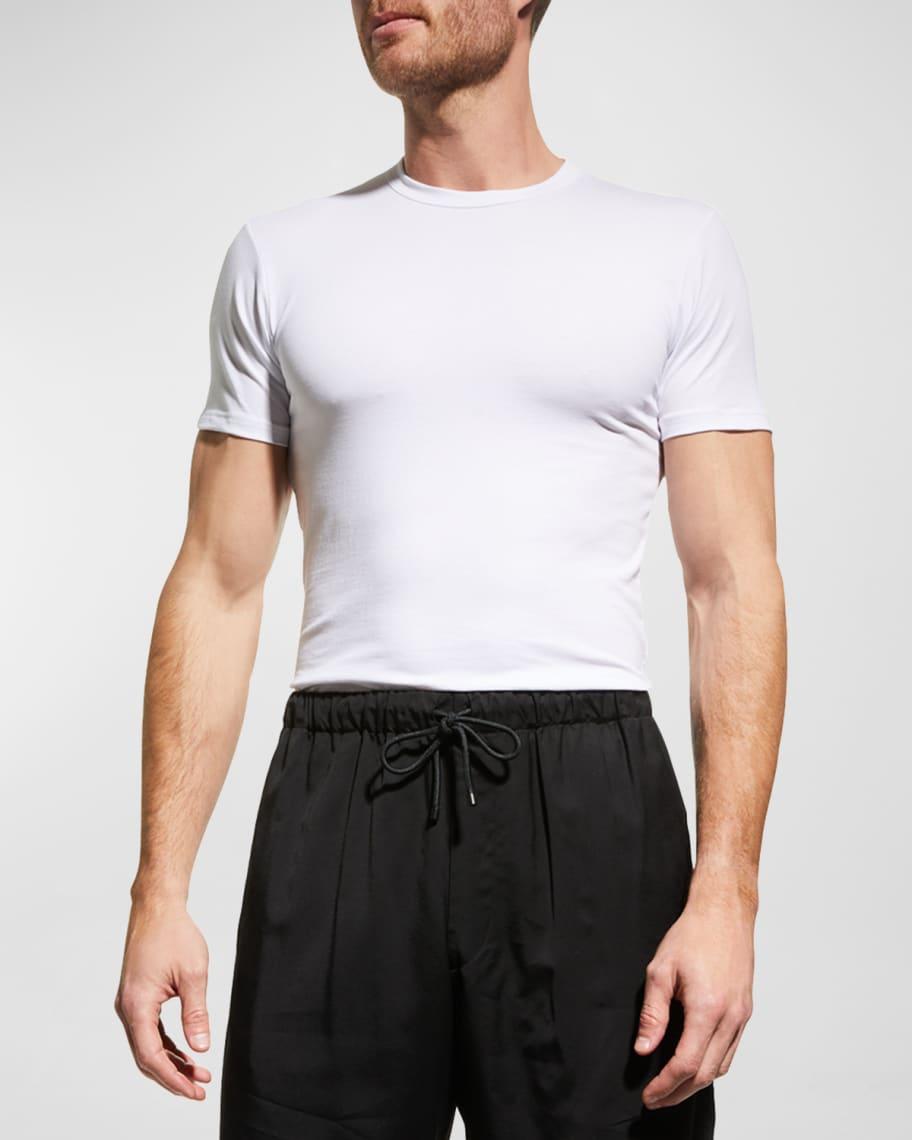 Mens 3-Pack Cotton Stretch T-Shirts Product Image