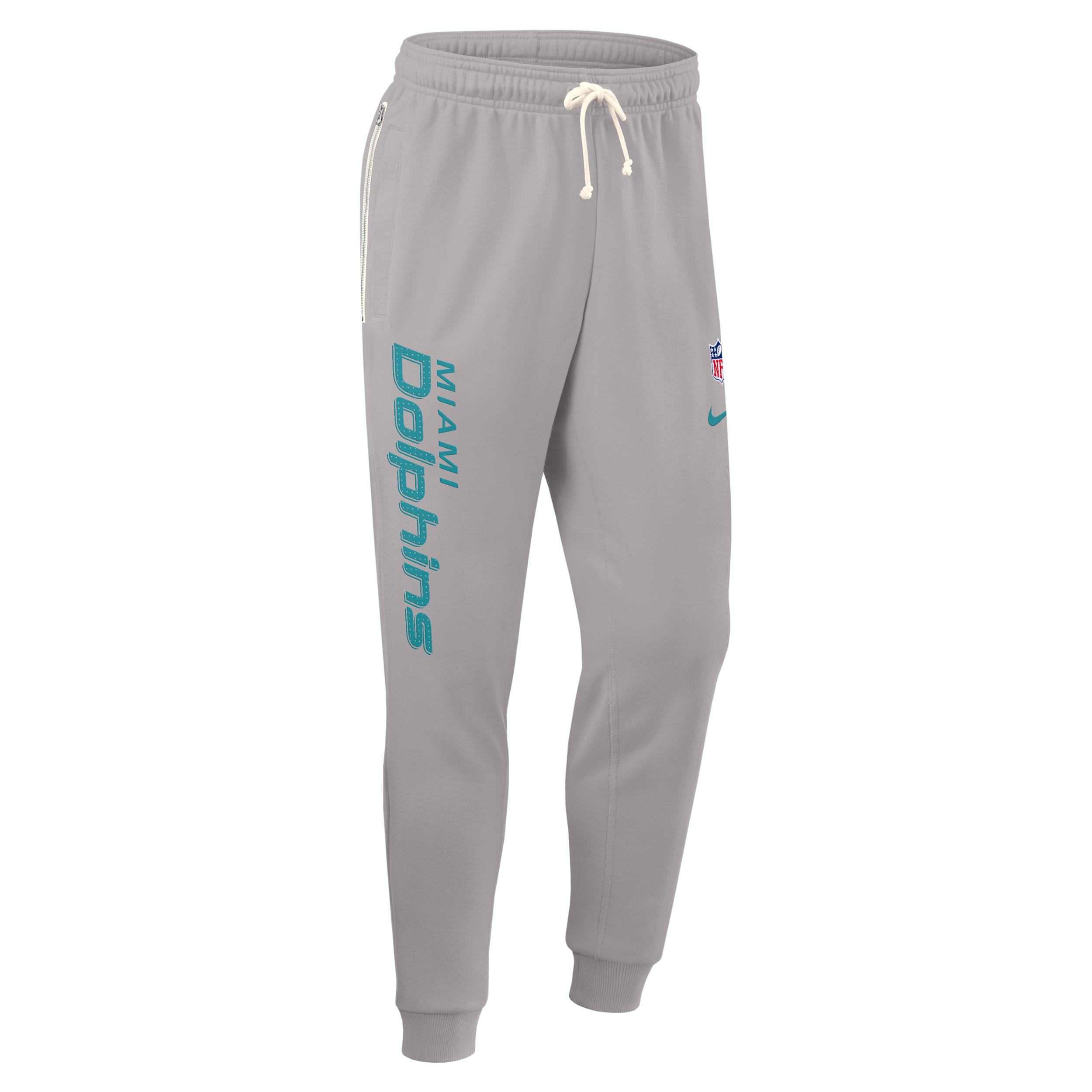 Miami Dolphins Ground Game Sideline Nike Mens Dri-FIT NFL Taper Pants | 03B009T9P-JK2 Product Image