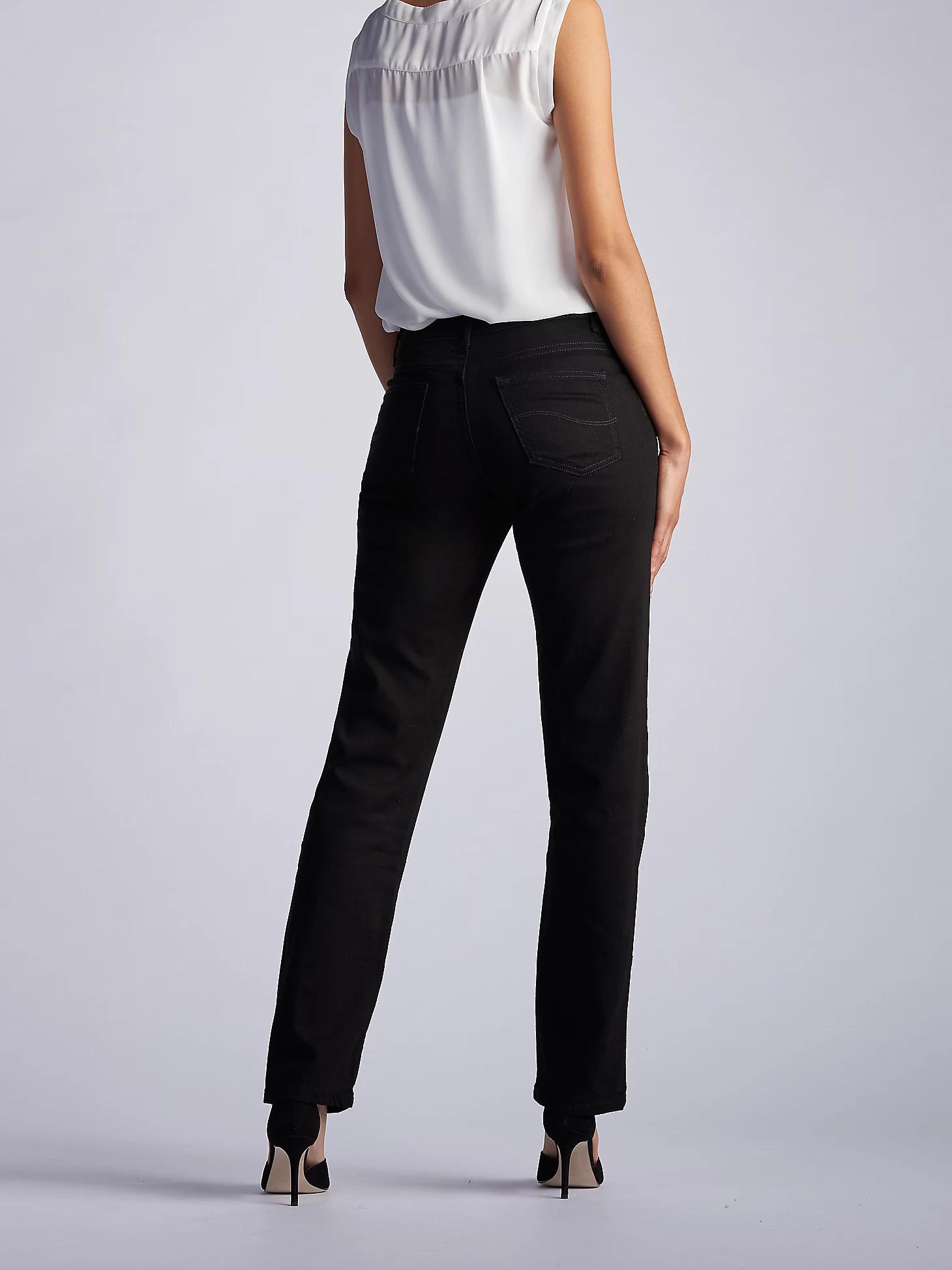 Women’s Stretch Relaxed Fit Straight Leg Jean | Women's Jeans | Lee® Product Image