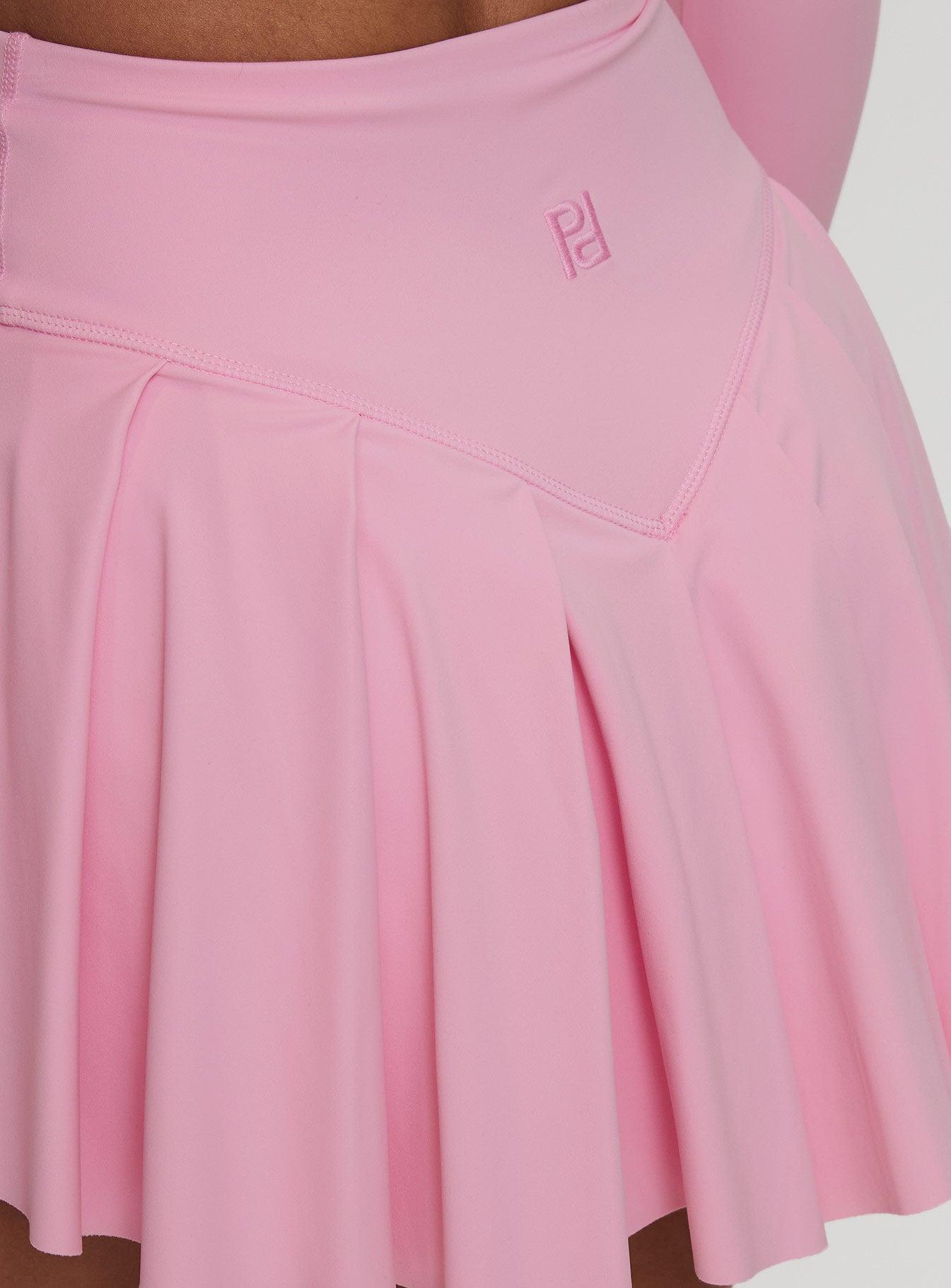 Dynamic Pleat Active Skort Pink Product Image