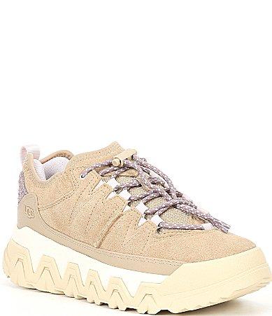 UGG Womens CapTrail Low Suede/Textile/Recycled Materials Shoes Product Image