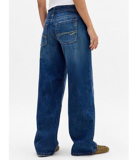 BDG Urban Outfitters Kayla Greencast Low Rise 5-Pocket Jeans Product Image