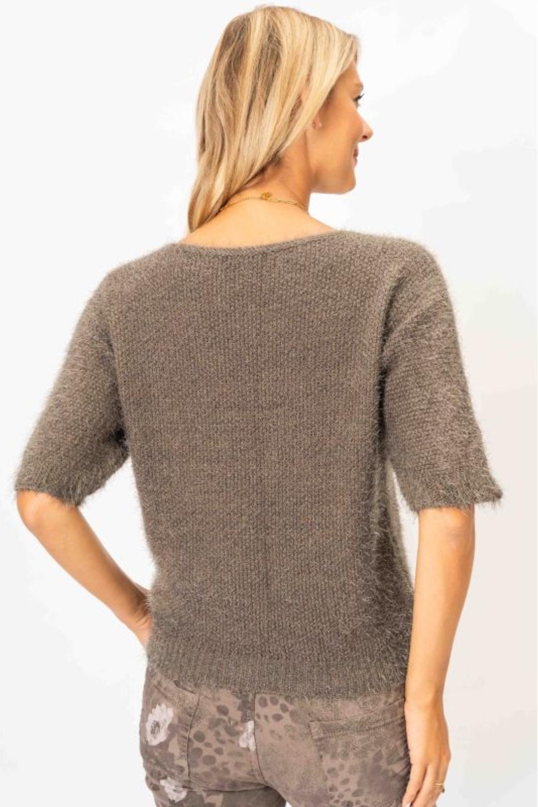 Fluffy Knit Sweater Product Image