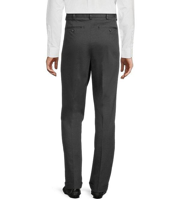 Roundtree & Yorke TravelSmart CoreComfort Big & Tall Non-Iron Pleated Classic Fit Chino Pants Product Image
