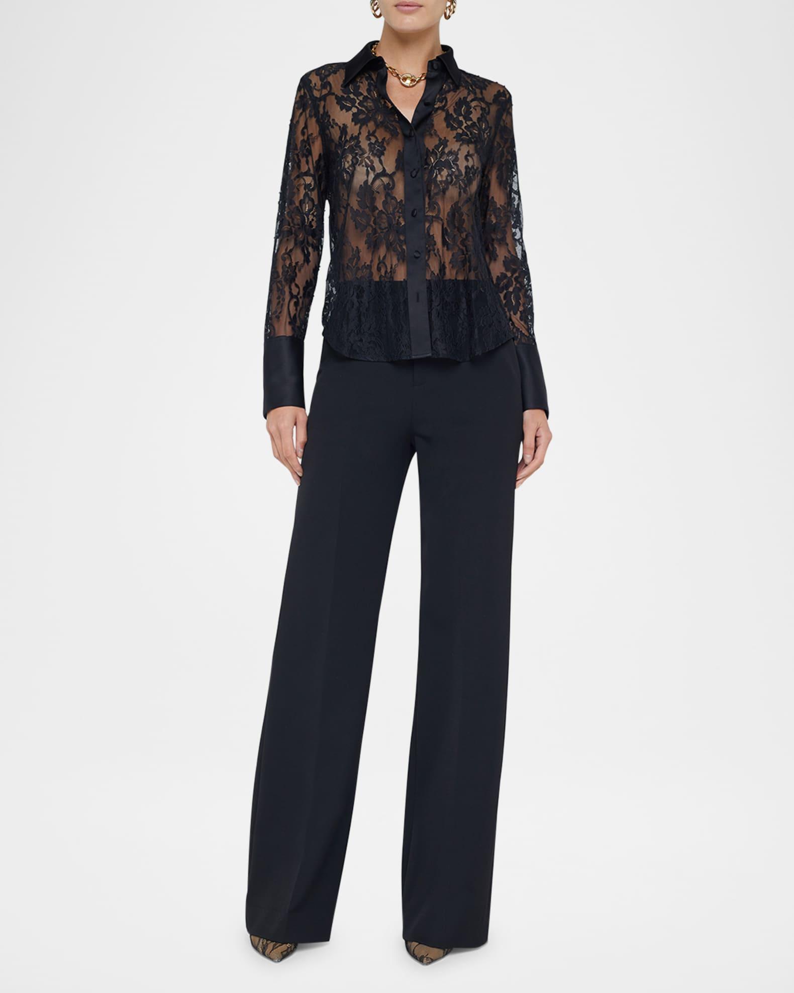 Reims Floral Lace Blouse Product Image