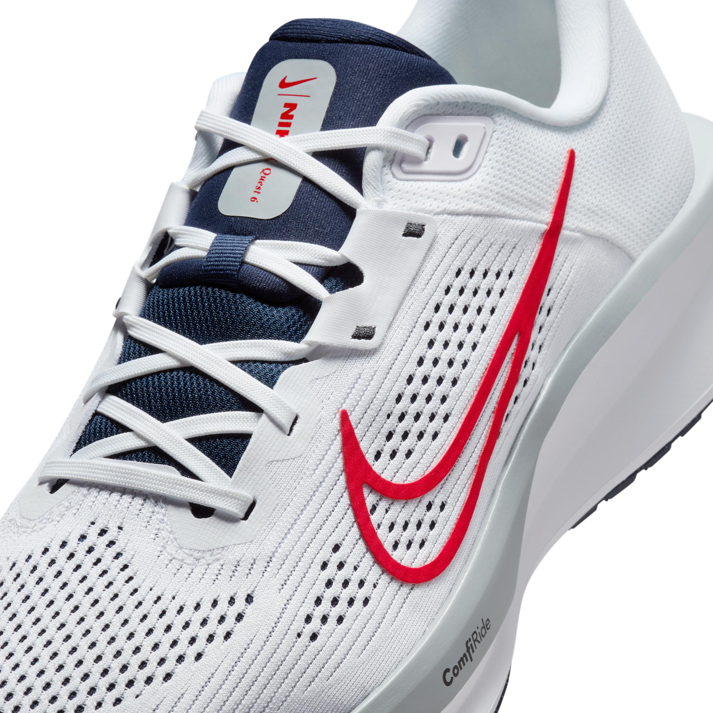Nike Mens Quest 6 Road Running Shoes | FD6033-107 Product Image