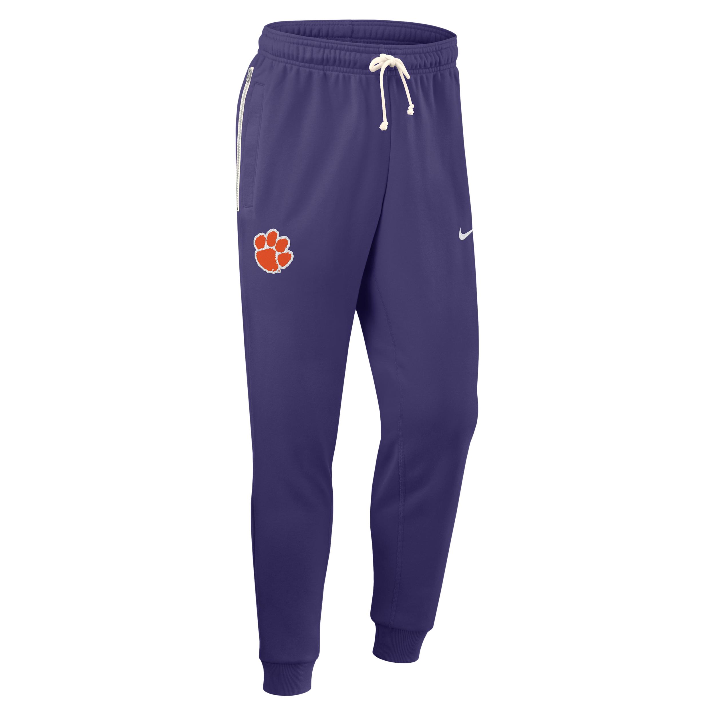 LSU Sideline Nike Mens Dri-FIT College Taper Pants | 03B000ALSN-TLY Product Image