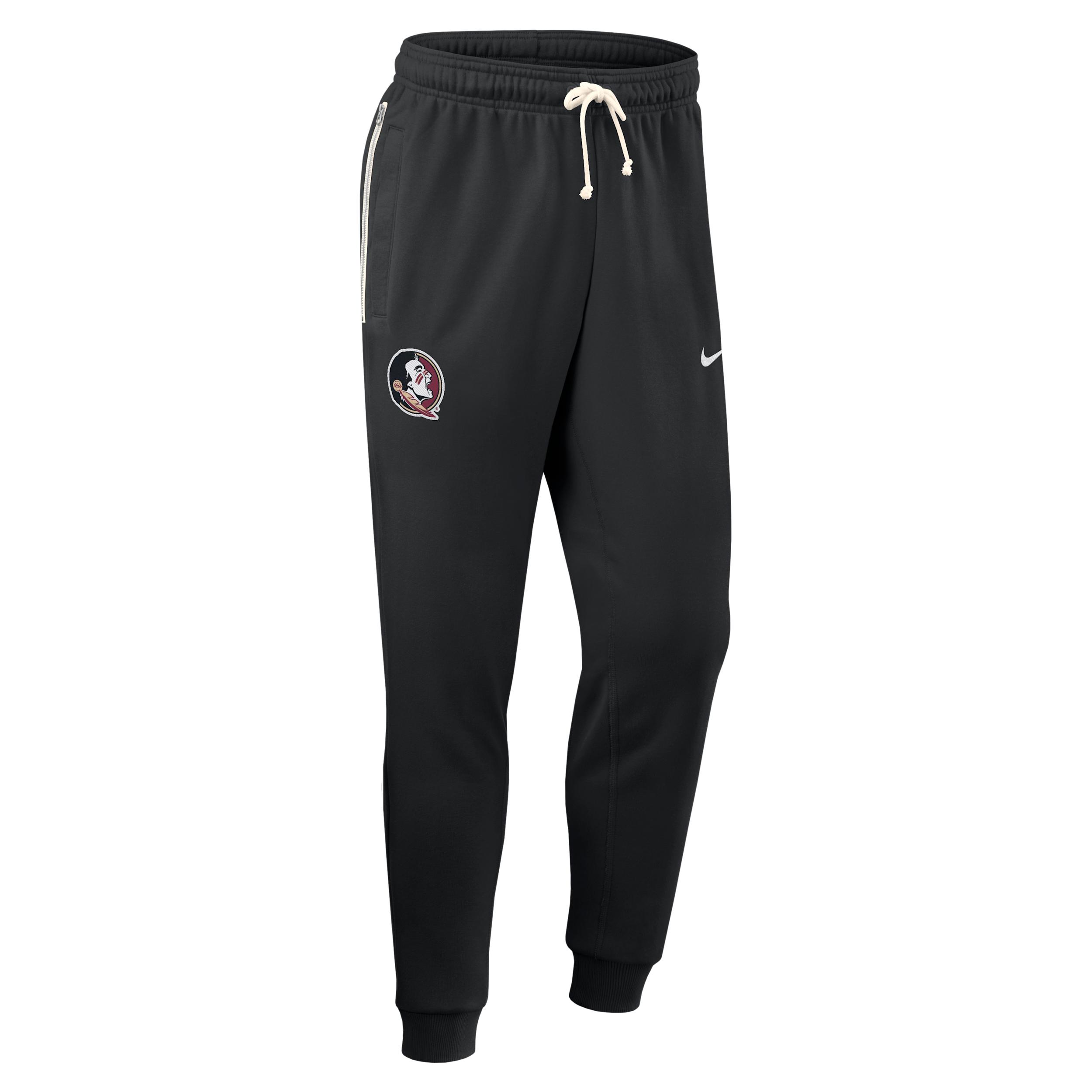 LSU Sideline Nike Mens Dri-FIT College Taper Pants | 03B000ALSN-TLY Product Image