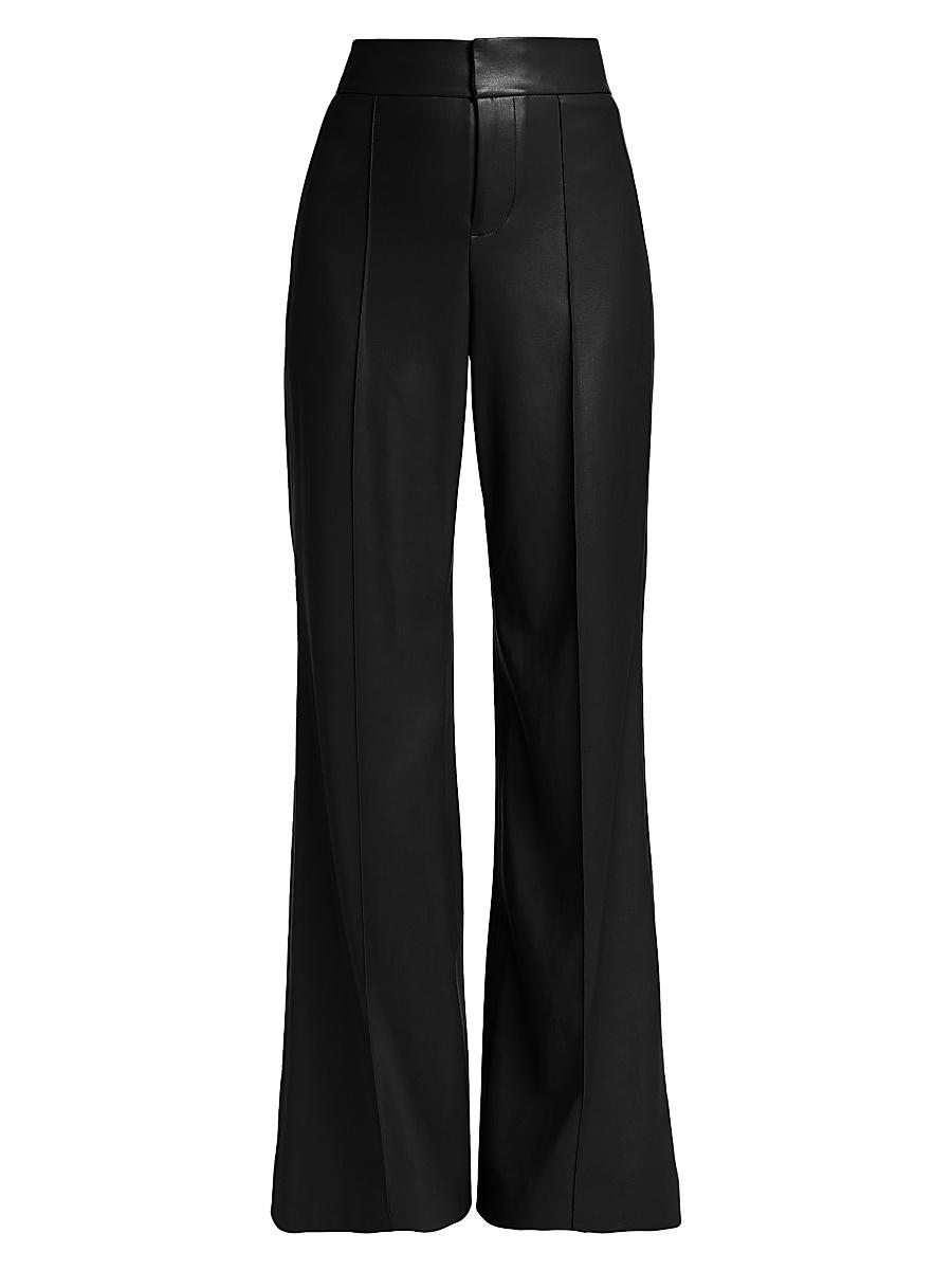Womens Dylan High-Waist Wide-Leg Pants Product Image