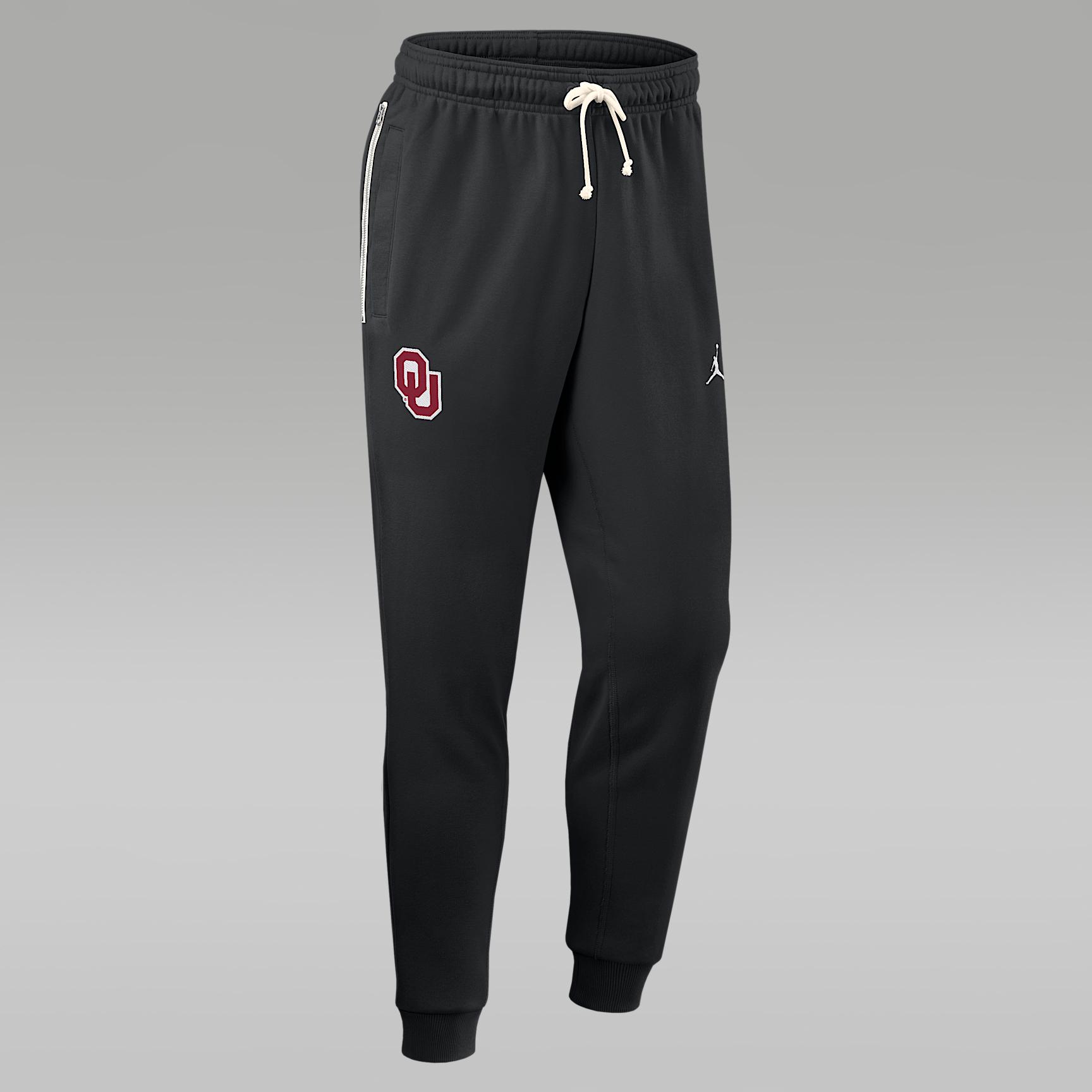 Men's Oklahoma Sideline Jordan Brand Dri-FIT College Taper Pants Product Image