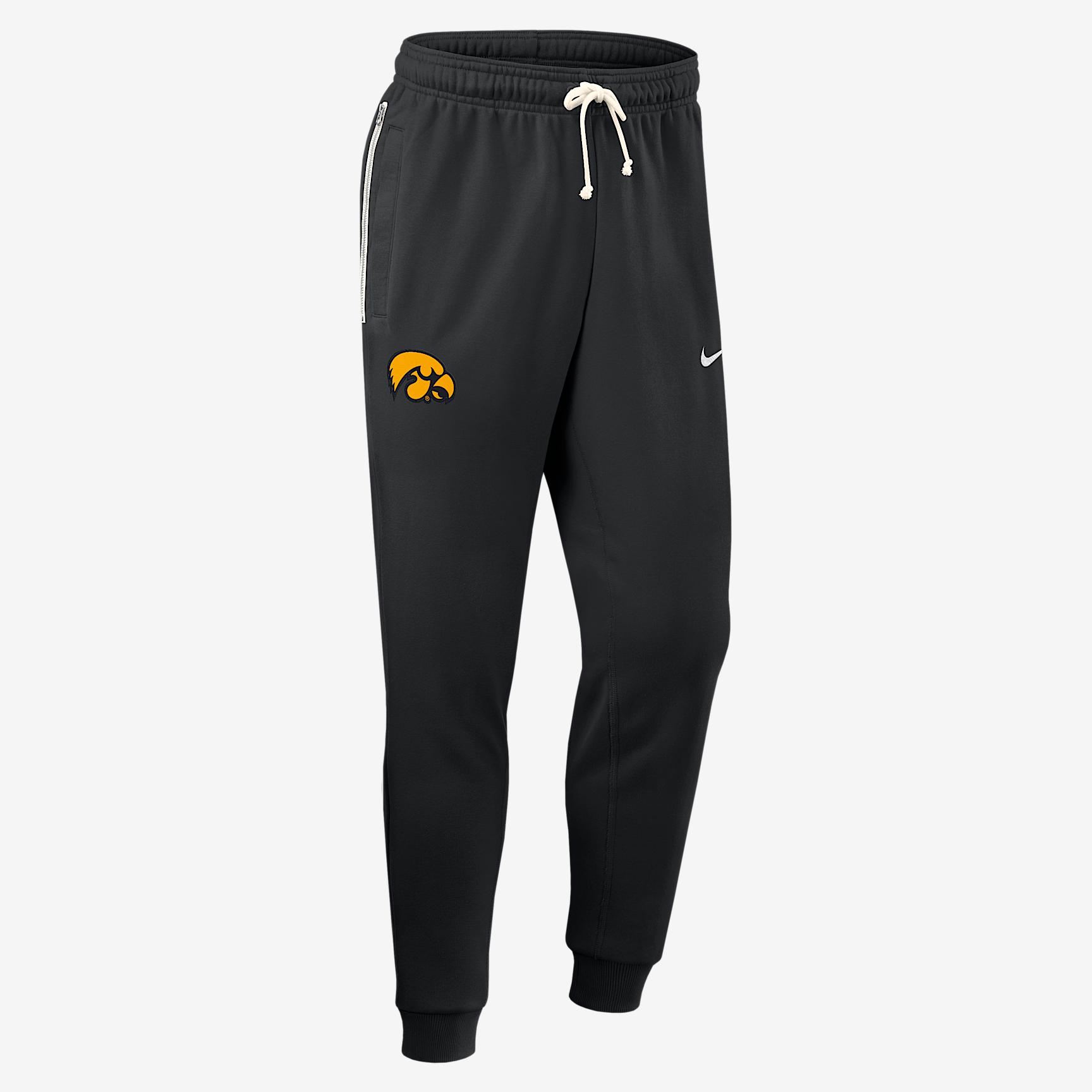 LSU Sideline Nike Mens Dri-FIT College Taper Pants | 03B000ALSN-TLY Product Image