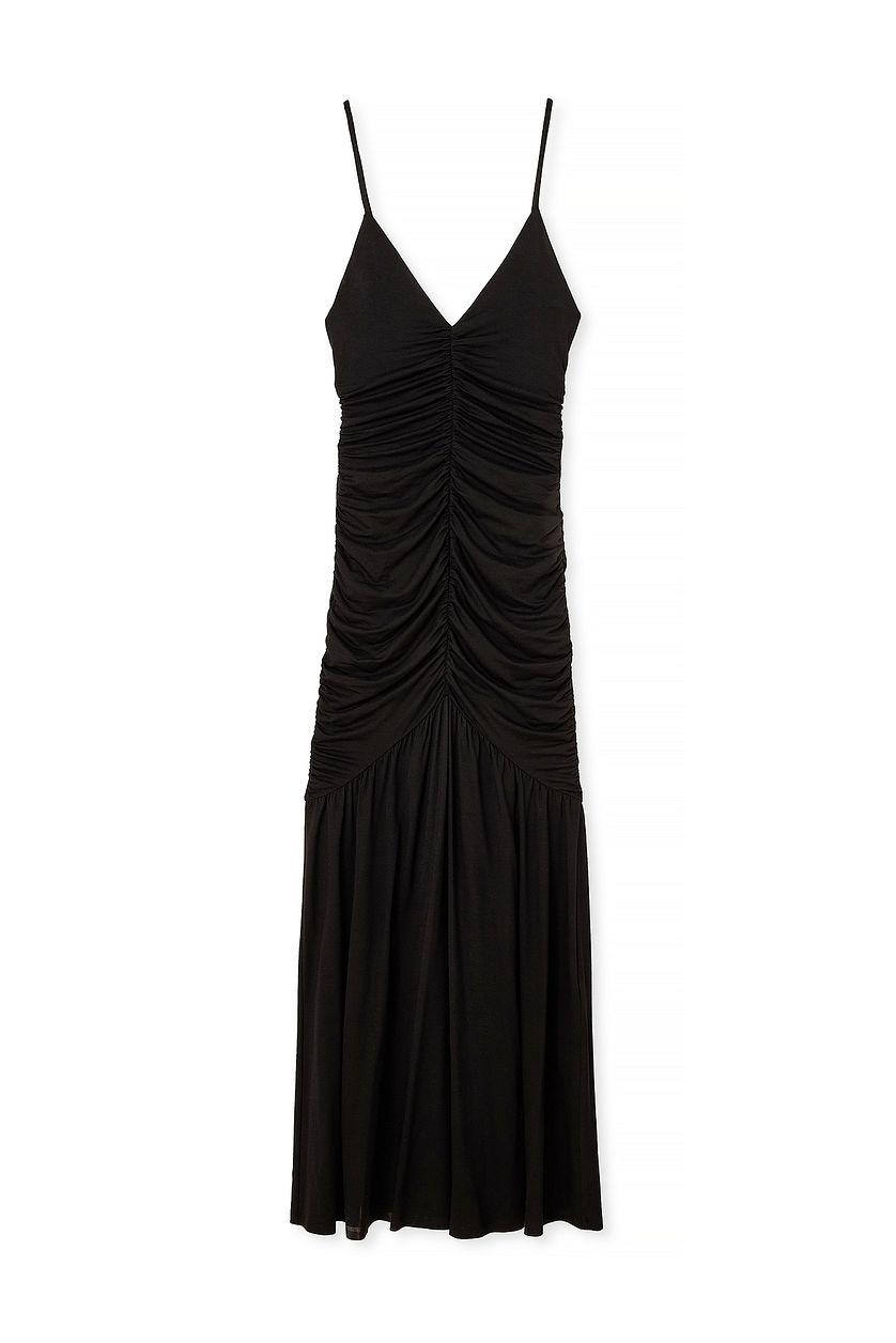 Gathered Dress Maxi Dress Product Image