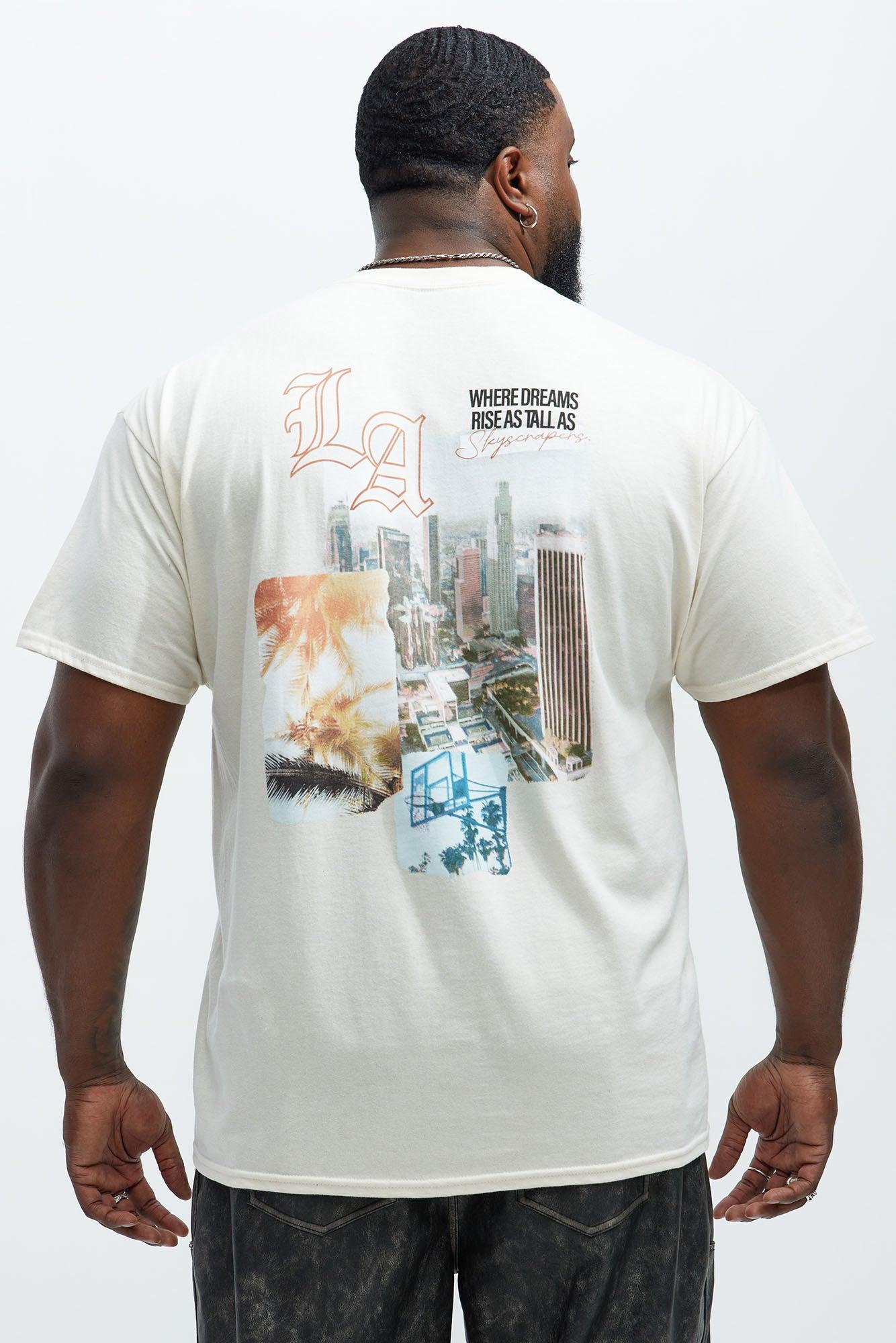 LA Dream Short Sleeve Tee - Natural/Combo Product Image