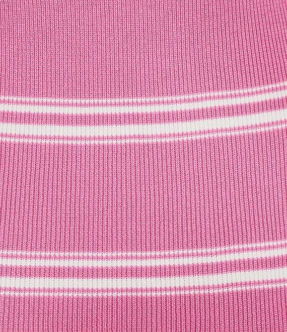 Copper Key Sleeveless Stripe Twist Knit Dress Product Image