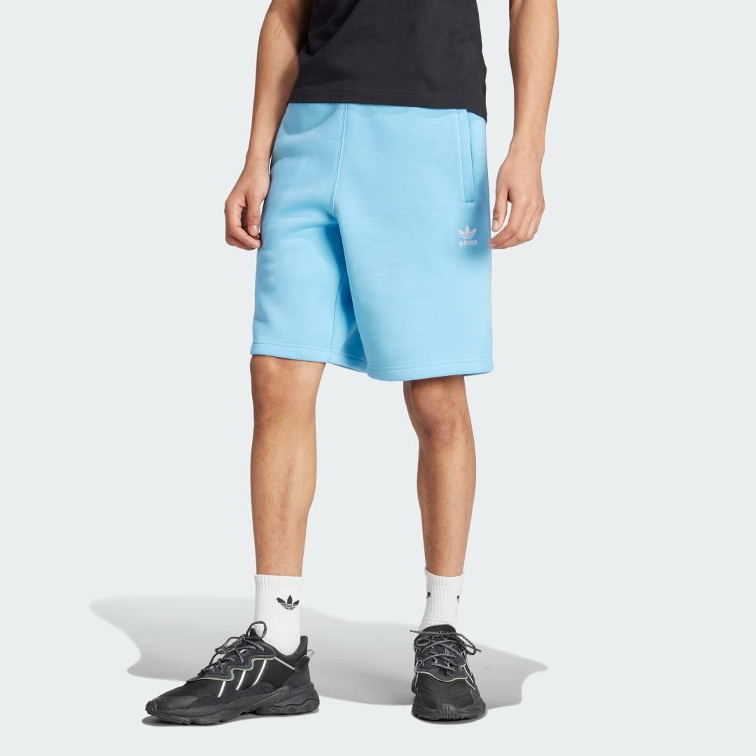 adidas Trefoil Essentials Shorts Semi Blue Burst XL Mens Product Image