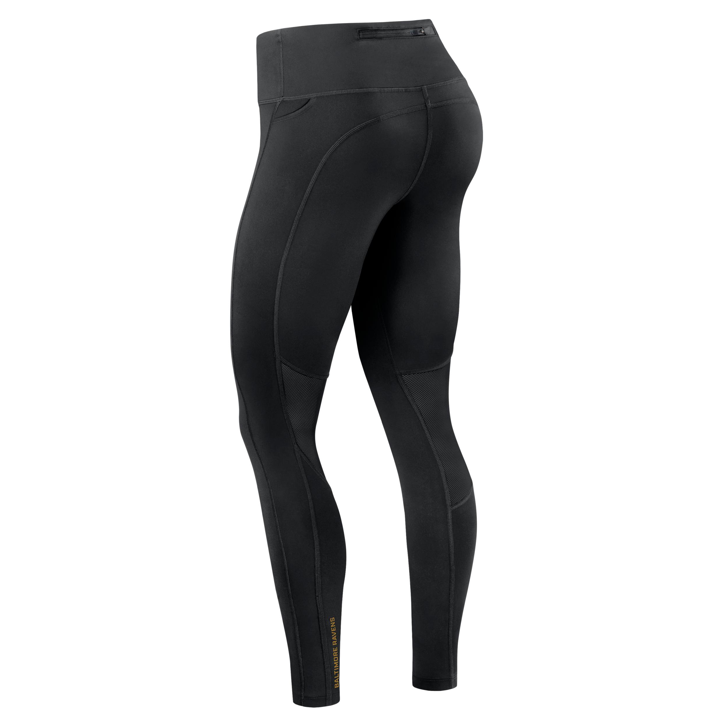 Pittsburgh Steelers Epic Fast Nike Womens Dri-FIT NFL Leggings | 01N3912Z7L-DUN Product Image