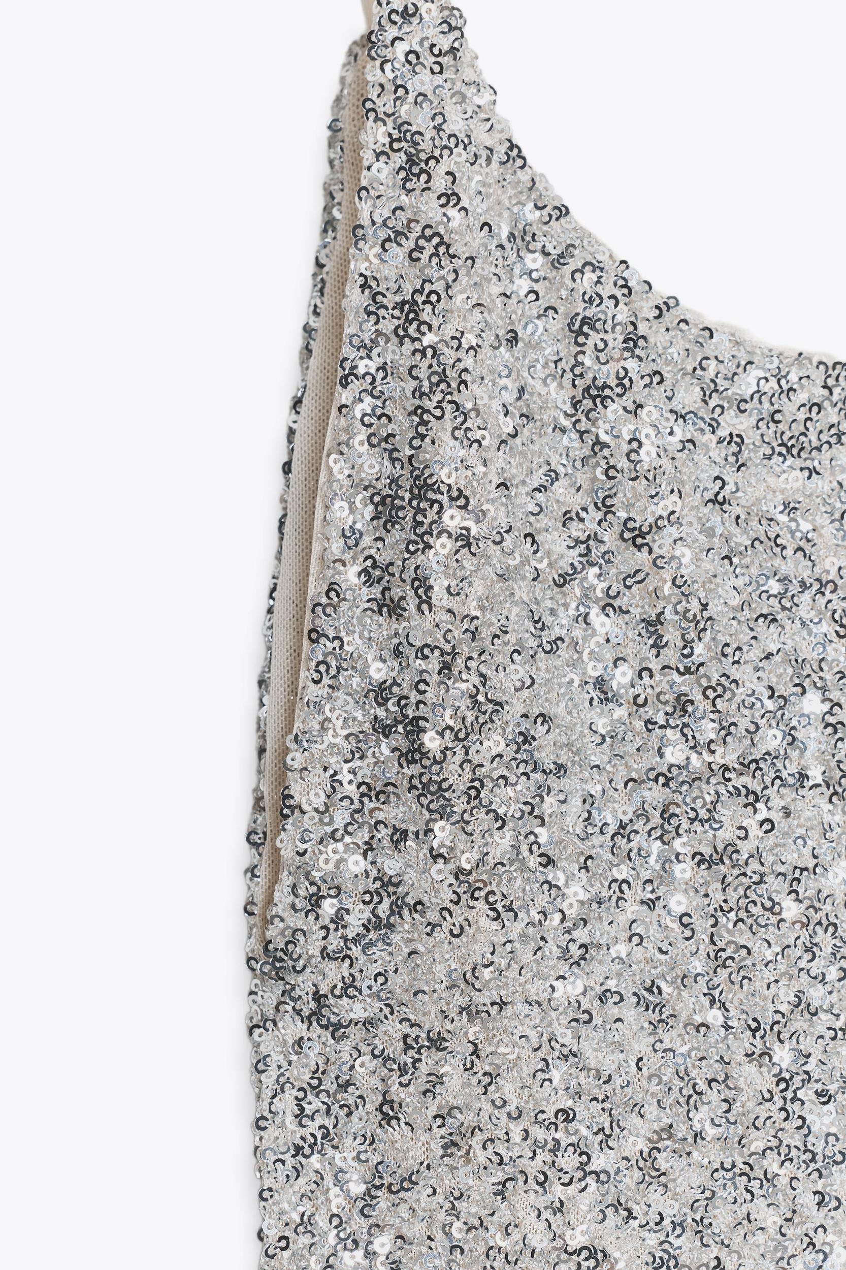 SEQUIN SLIP DRESS Product Image