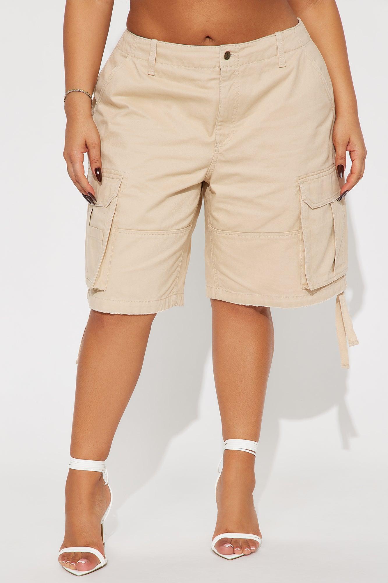 Onto Something Bermuda Short - Khaki Product Image