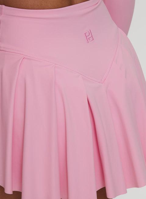 Dynamic Pleat Active Skort Pink Product Image