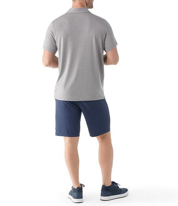 SmartWool Performance Solid Short Sleeve Polo Shirt Product Image