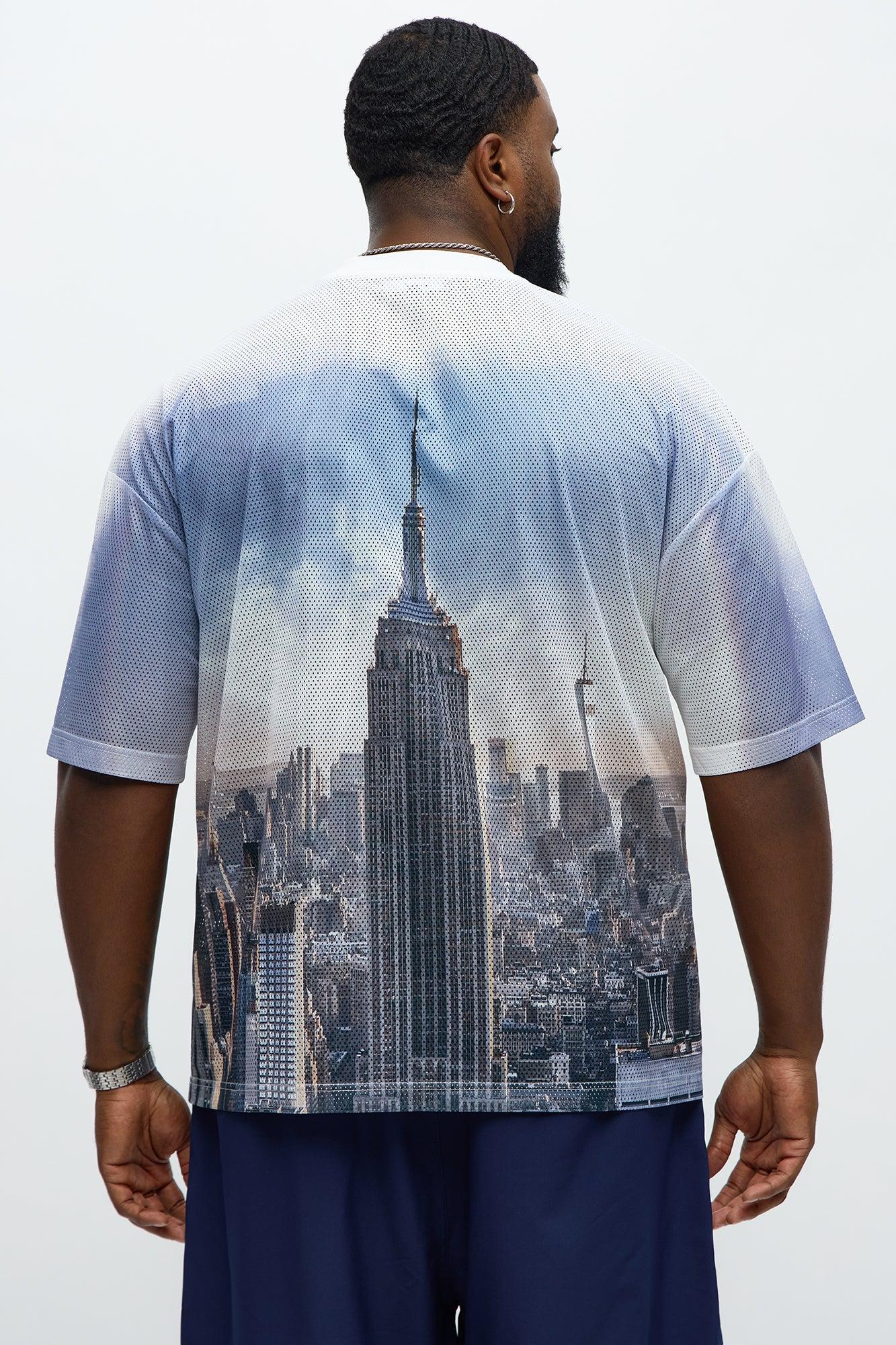 Regular Fit New York Tshirt - Multi Color Male Product Image