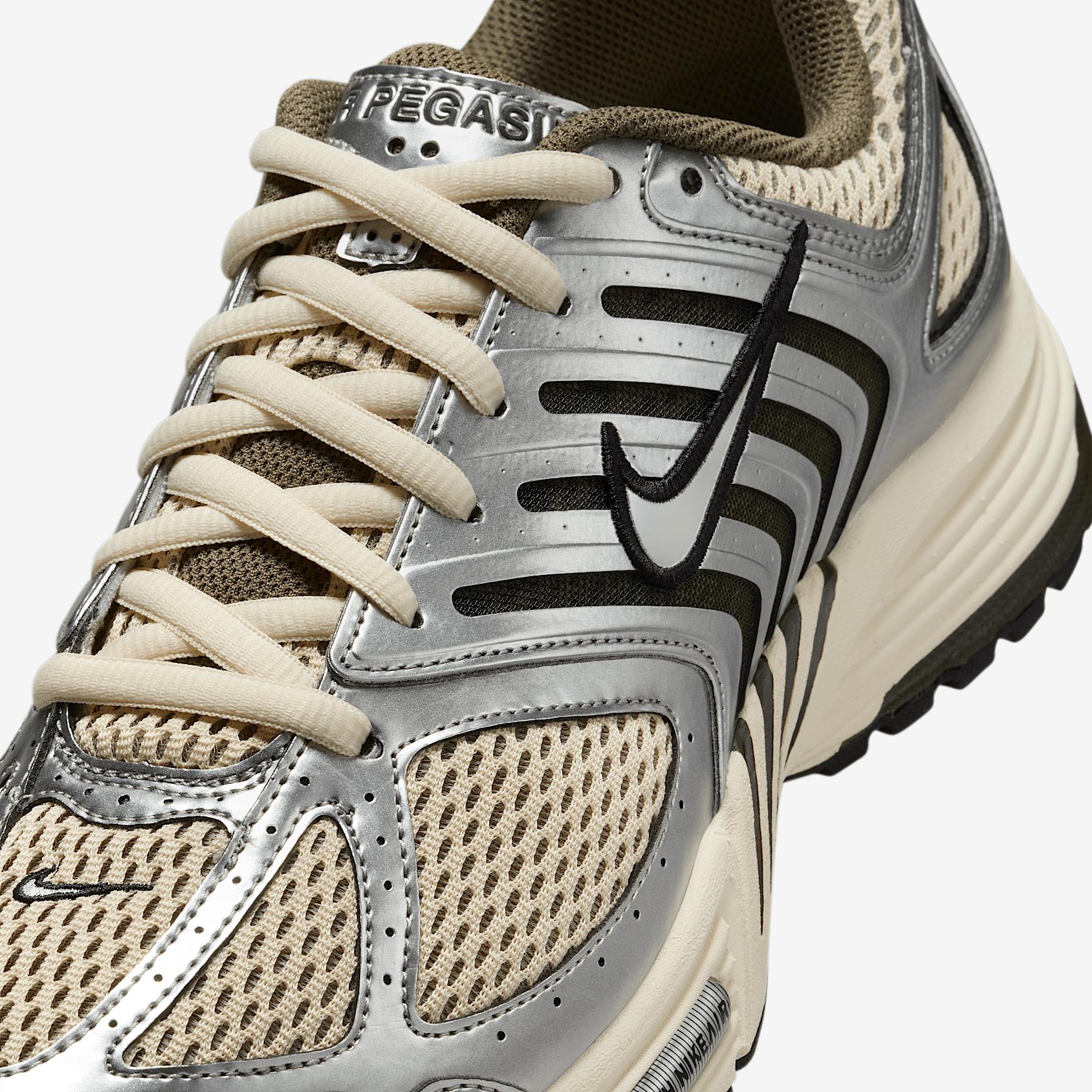 Nike Mens Nike Nike Air Pegasus 2005 NA - Mens Running Shoes Light Khaki/Metallic Silver/Medium Olive Product Image