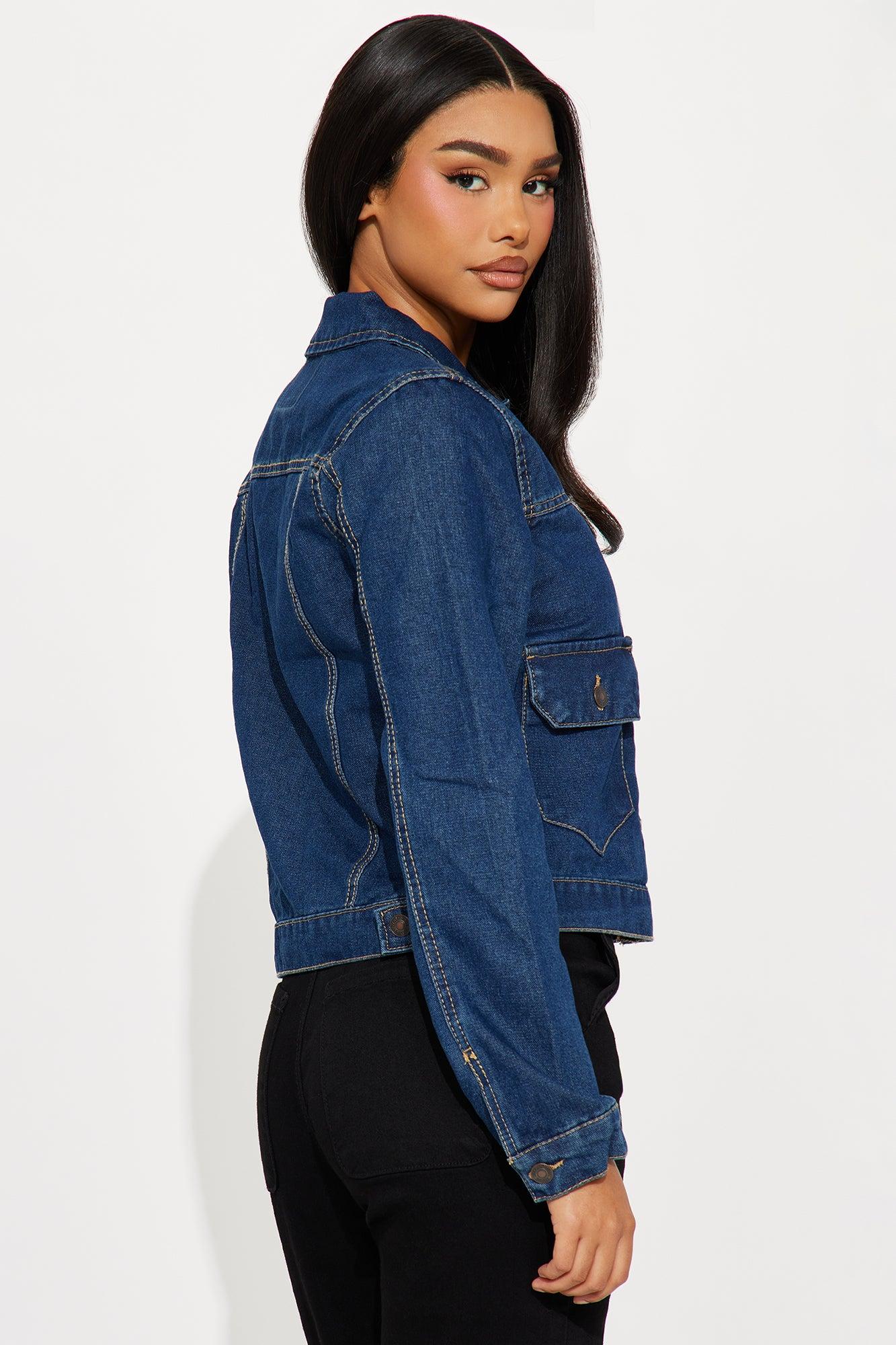 Malibu Denim Jacket - Dark Wash Female Product Image