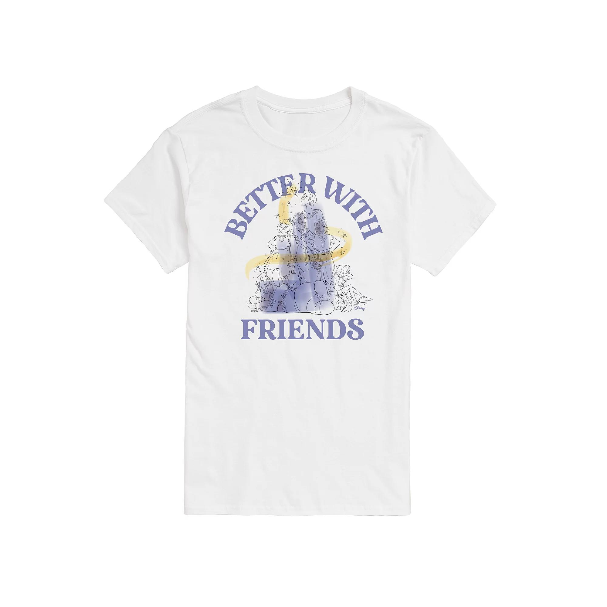 Disney's Wish Big & Tall better With Friends Graphic Tee, Men's,  Product Image