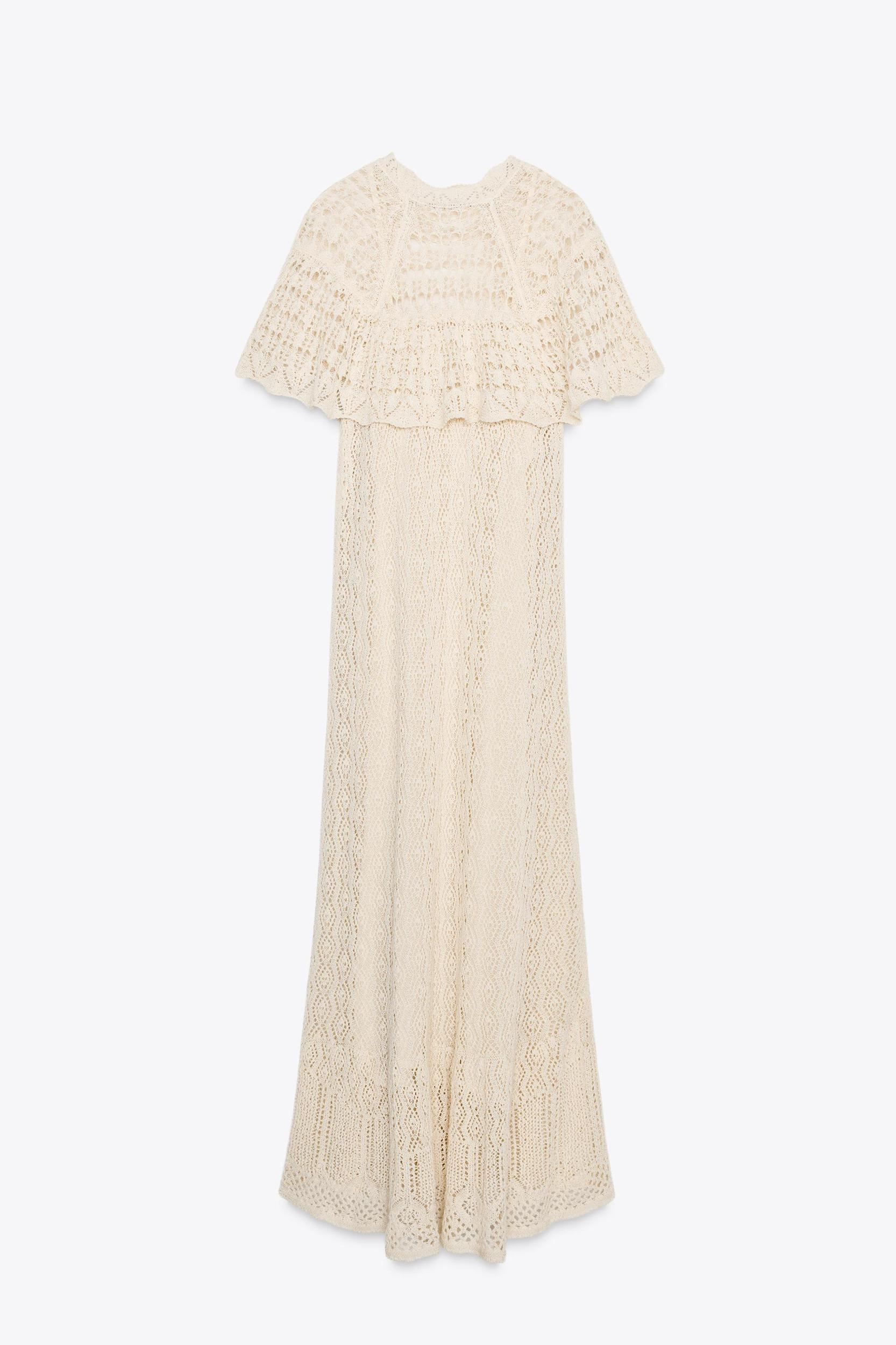 POINTELLE KNIT LONG DRESS Product Image