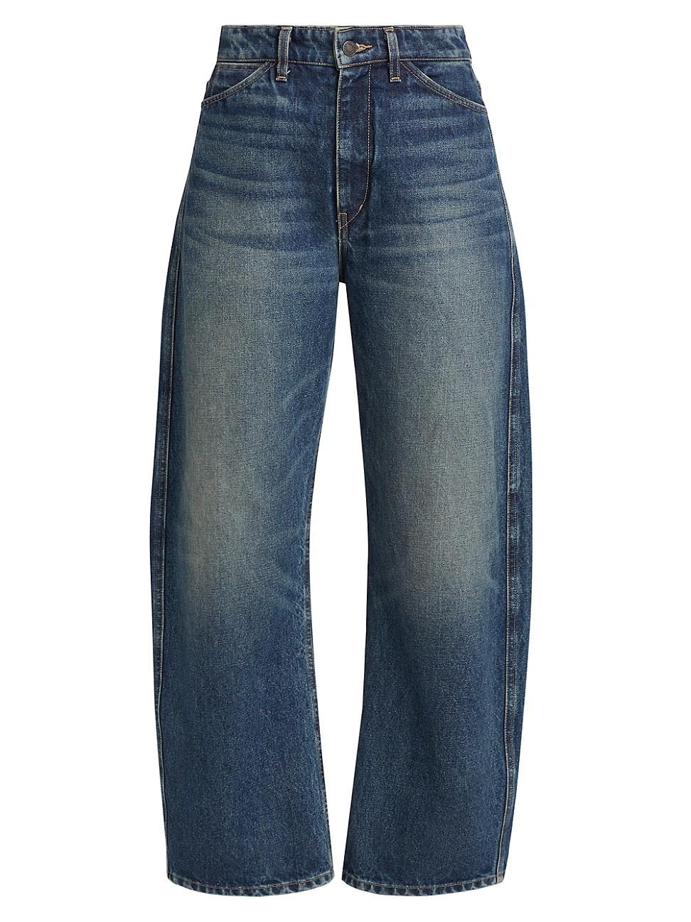 Womens Otis Curved-Leg Jeans Product Image