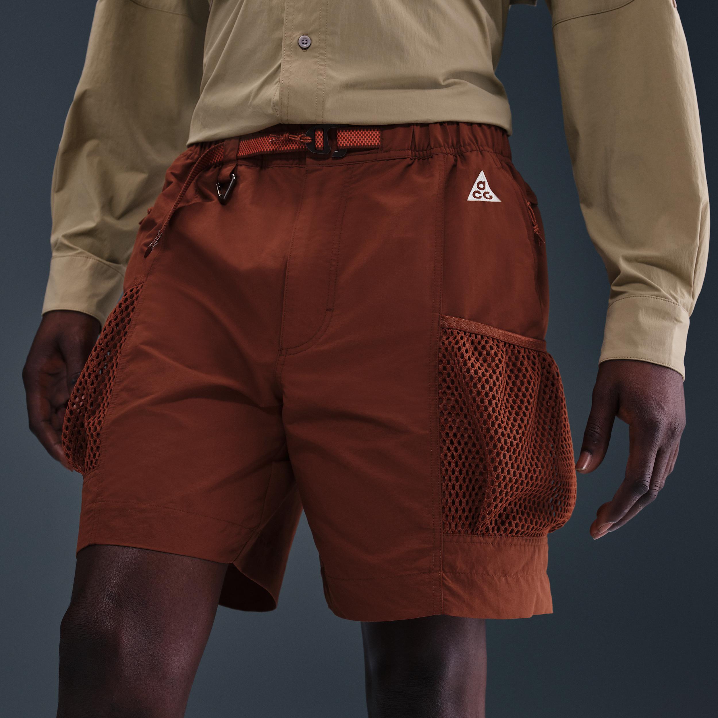 Mens Nike ACG Snowgrass Cargo Shorts | DV9405-245 Product Image