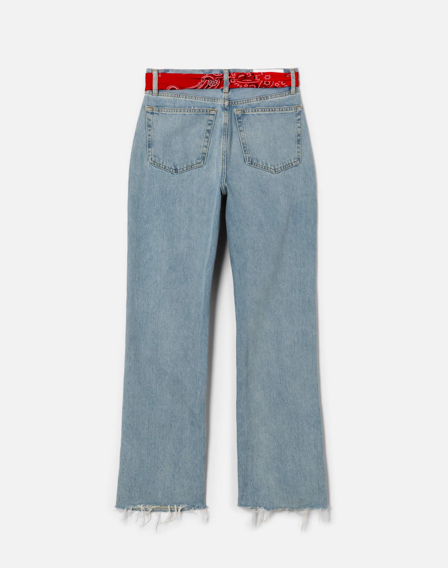 90s High Rise Loose With Bandana - Silver Springs Product Image