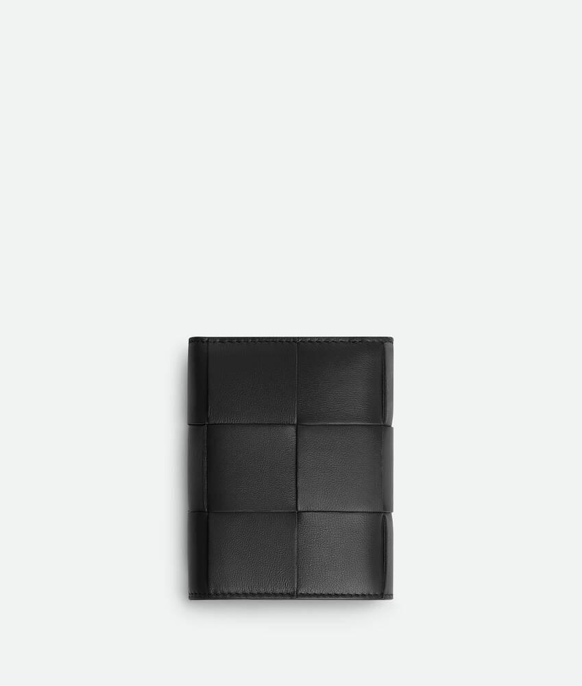Women's Cassette Tri-Fold Wallet in Black Product Image