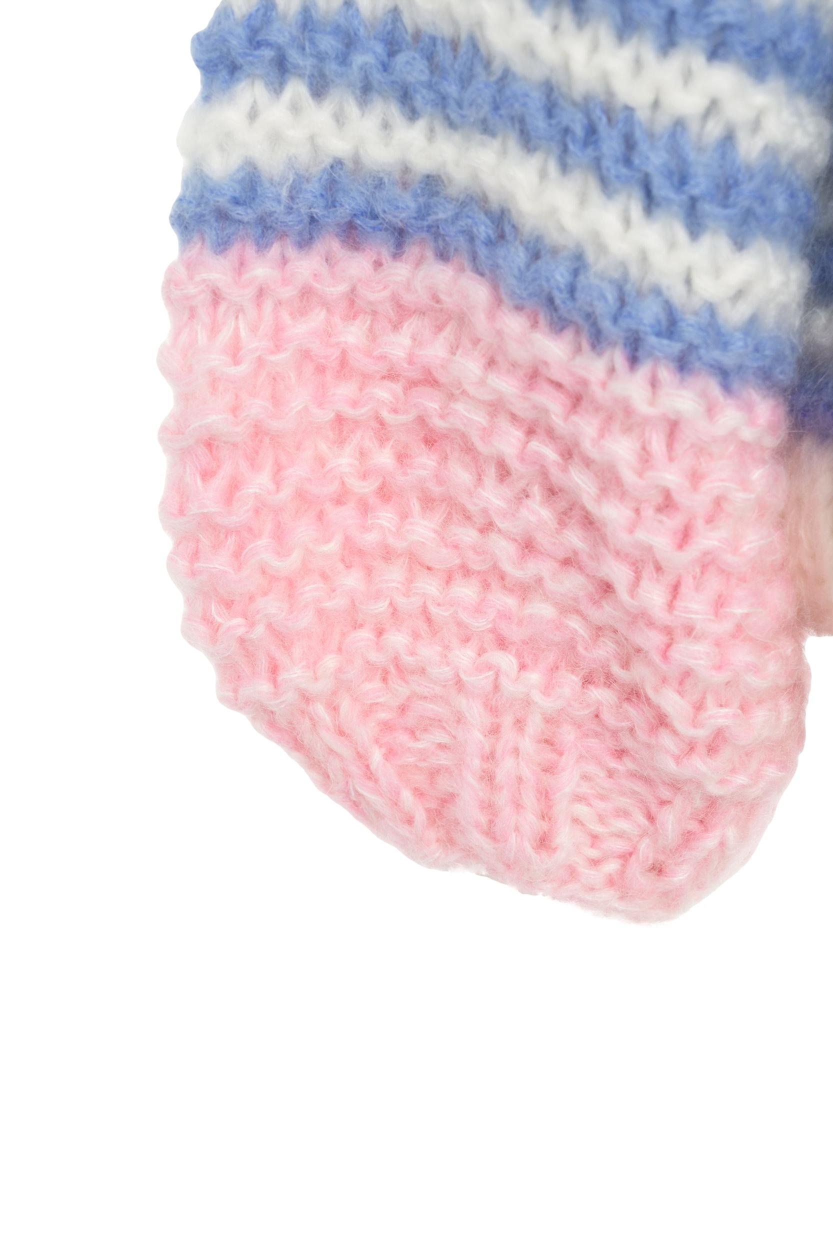 Striped mohair cardigan 'Luisa' Product Image