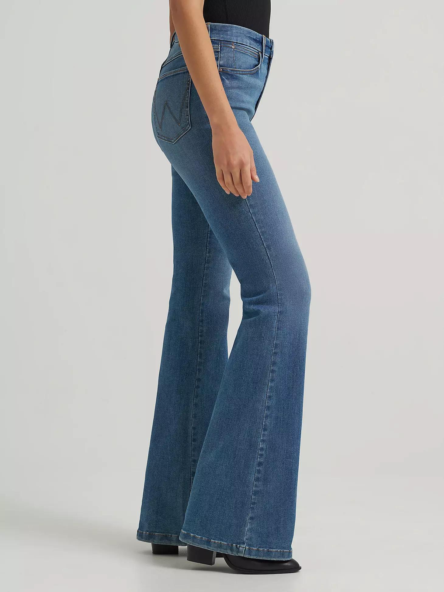 Women's Wrangler BESPOKE High Rise Flare Jean in Lara Product Image