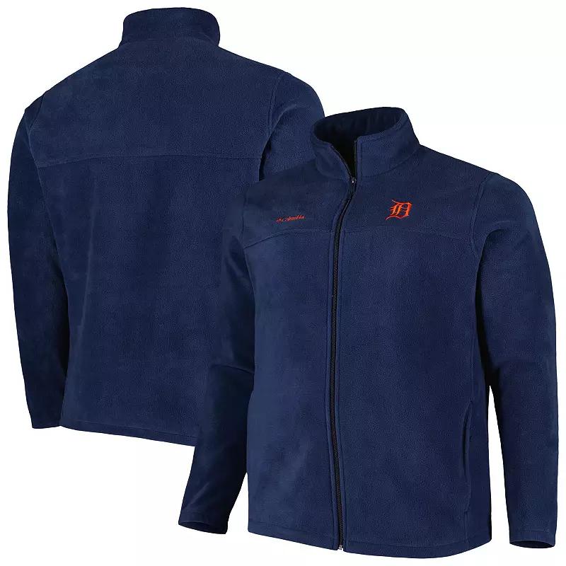 Men's Columbia Navy Detroit Tigers Big & Tall Steens Mountain Full-Zip Jacket, Size: 2XB, Blue Product Image