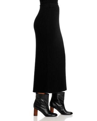 Wool Blend Knit Skirt Product Image